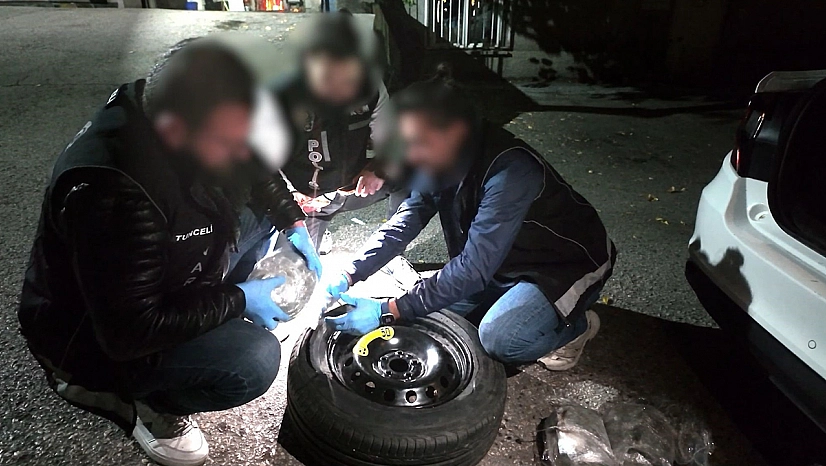 Tunceli'de uyuşturucu operasyonu