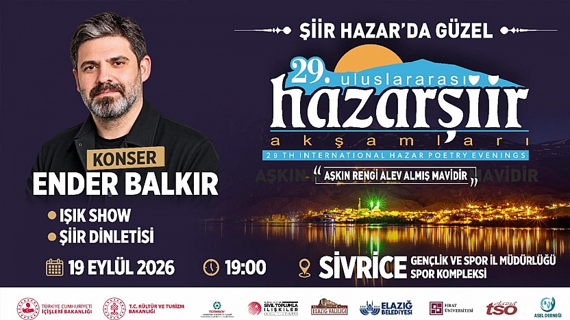 29. Uluslararası Hazar Şiir Akşamları başlıyor