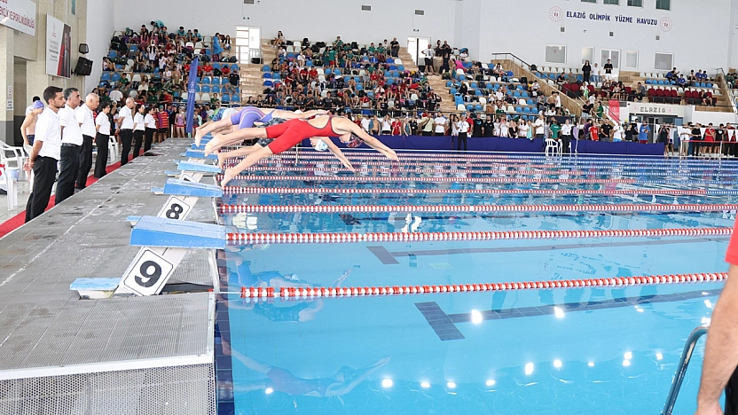 40 il, 17 takım, 431 sporcu: ANALİG Yüzme Türkiye şampiyonası Elazığ'da başlıyor