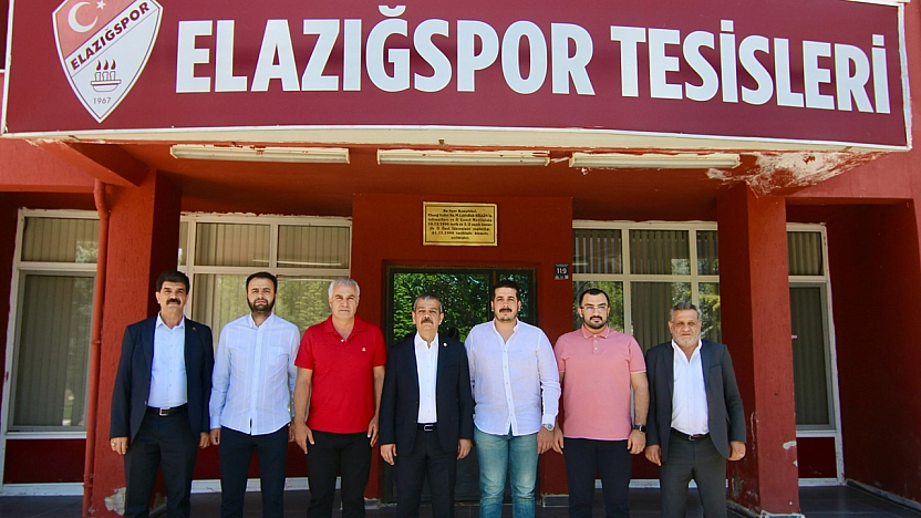 Ak Parti Elazığ Milletvekili Prof. Dr. Erol Keleş'ten Elazığspor'a ziyaret
