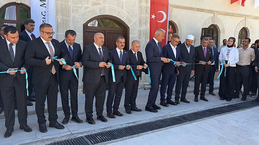 Bakan Ersoy'un Katılımıyla Elazığ Arkeoloji ve Etnografya Müzesi açıldı