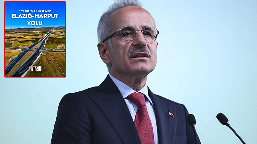 Bakan Uraloğlu duyurdu: Kadim Harput'a ulaşım artık çok daha hızlı