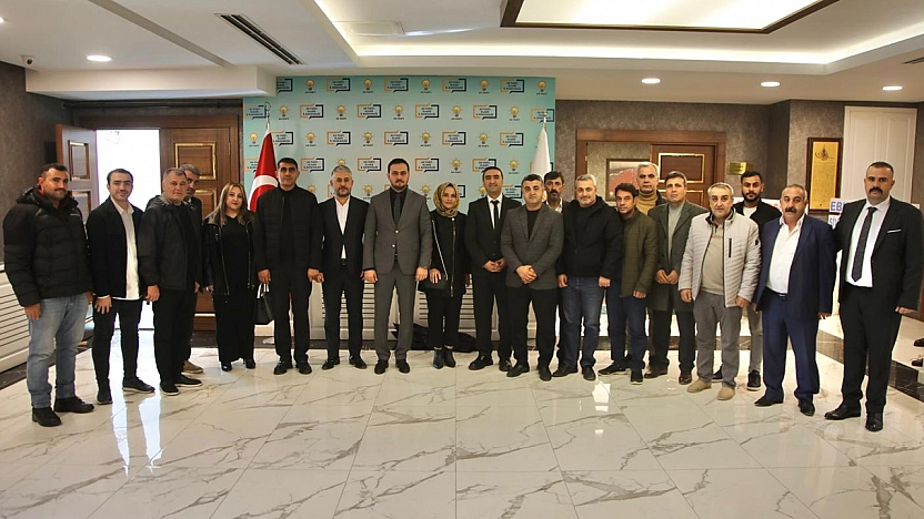 Başkan Adayı Ertürk'ten Selmanoğlu'na hayırlı olsun ziyareti