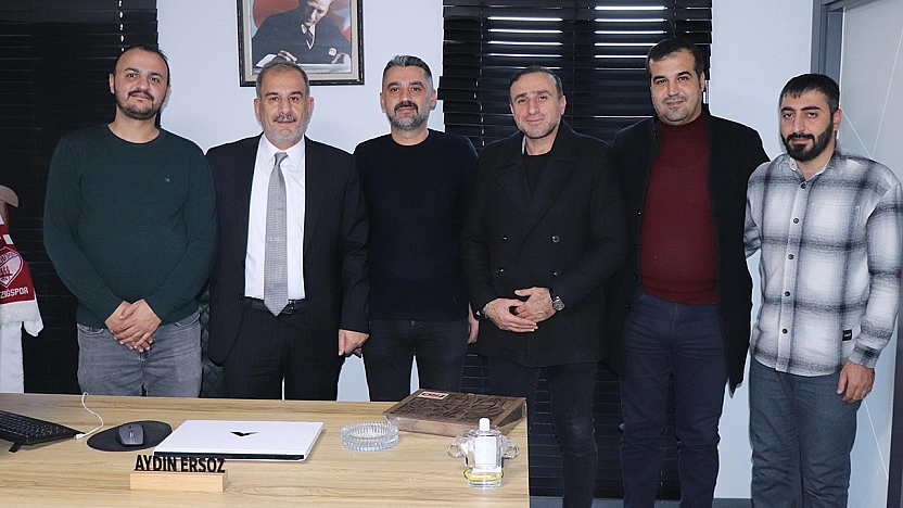 Başkan Alan'dan Aydın Ersöz'e ziyaret