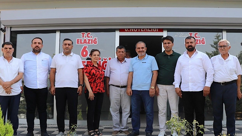 Başkan Alan'dan galericiler sitesi ve 6. Noterliğe ziyaret