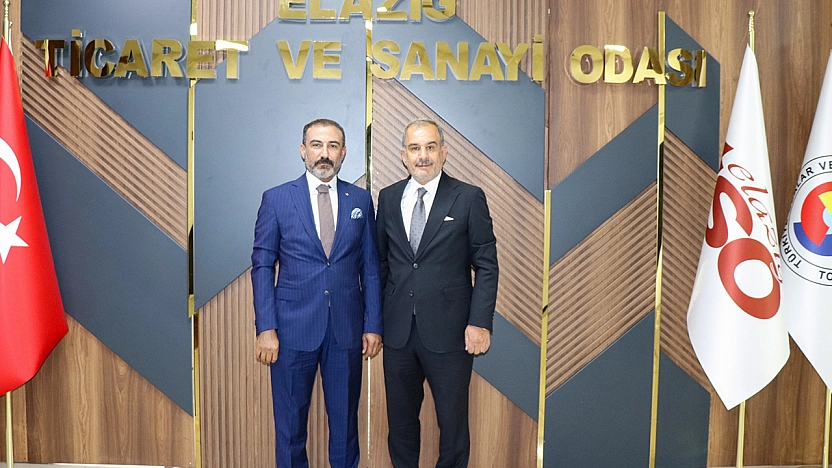 Başkan Alan, Gaziantep ticaret odası başkanı Yıldırım'ı ağırladı