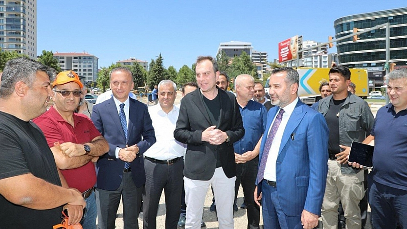 Başkan Şerifoğulları, incelemelerde bulundu