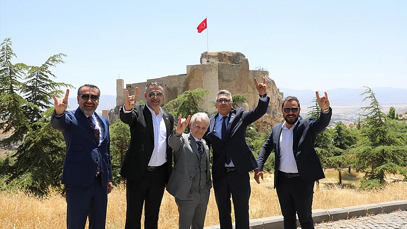 Başkan Şerifoğulları, kırım Türkleri lideri Kırımoğlu'nu ağırladı