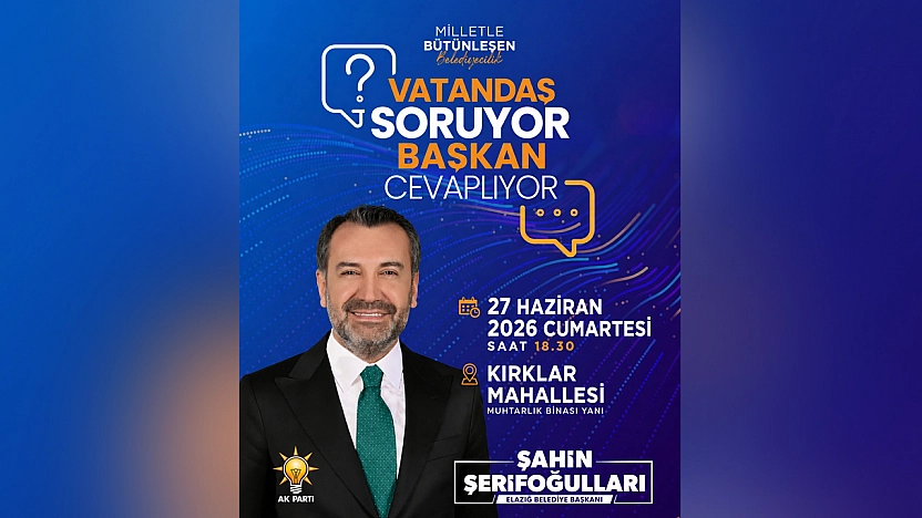 Başkan Şerifoğulları, Kırklar Mahallesi'nde vatandaşlarla buluşuyor