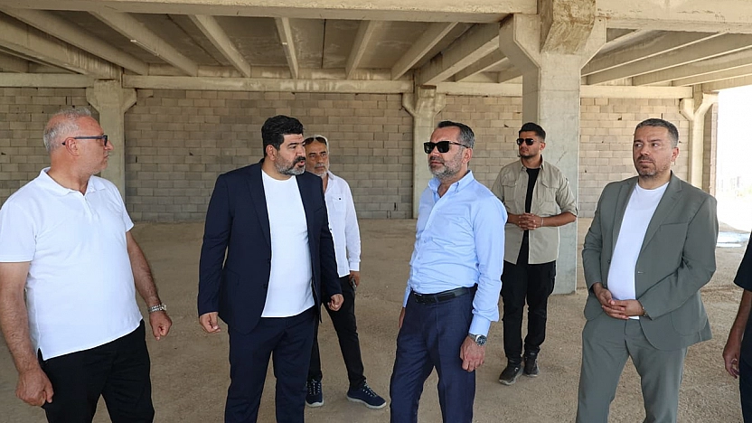 Başkan Şerifoğulları, Mobilyacılar Sitesi'nde incelemede bulundu