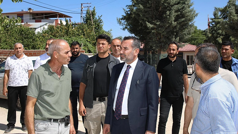 Başkan Şerifoğulları Şahinkaya Mahallesi'nde