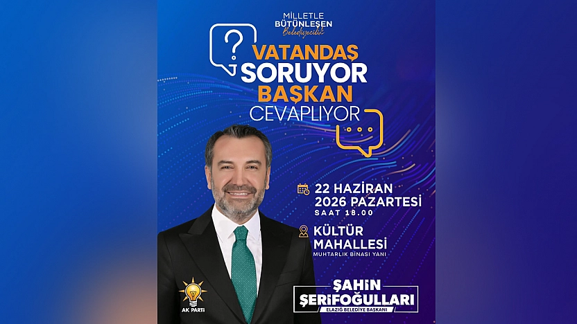 Başkan Şerifoğulları vatandaşların sorularını yanıtlayacak