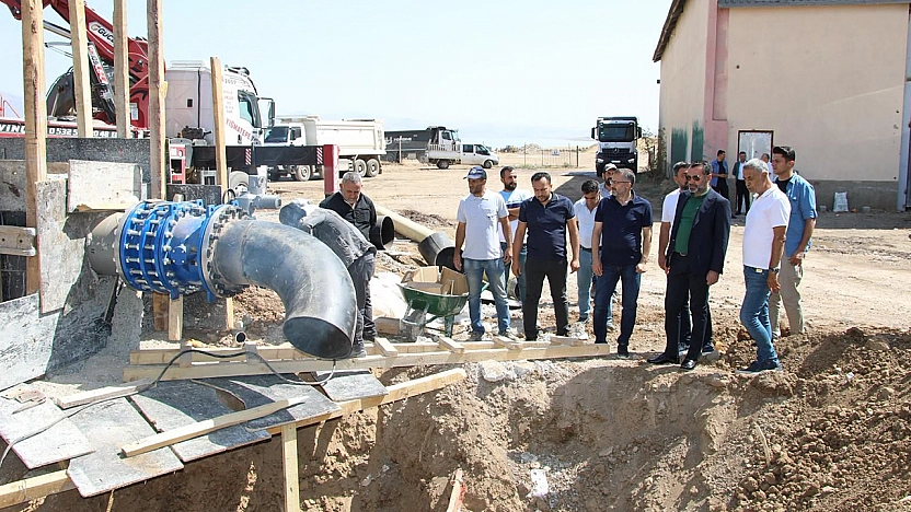 Başkan Şerifoğulları, yeni istasyonda incelemede bulundu