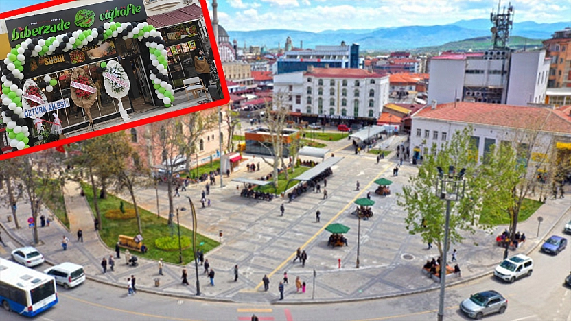 Biberzade Elazığ'da hizmete girdi: 20 çeşit suşi çiğköfte ile Elazığ'da bir ilk!
