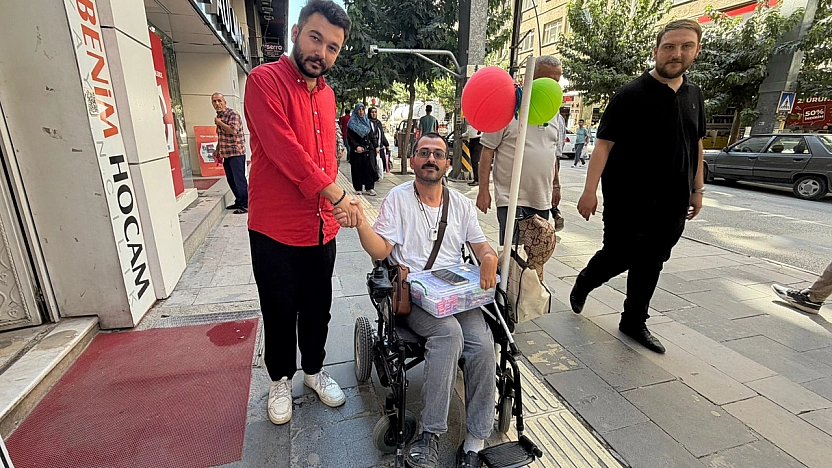 Çocuken kaza geçirdi, hayatı değişti