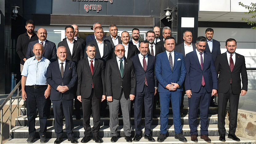 Dumandağ, Bakan Yardımcısı Aydoğdu ve İl Protokolünü ağırladı