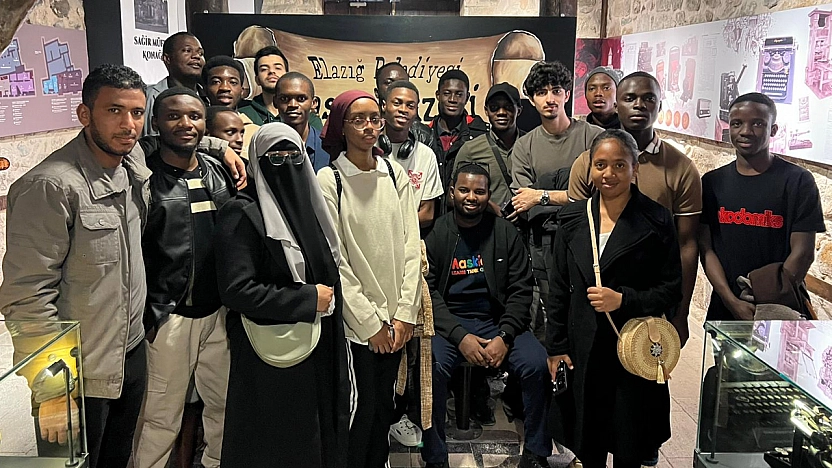 Dünyanın dört bir yanından gelen öğrenciler Harput'ta!