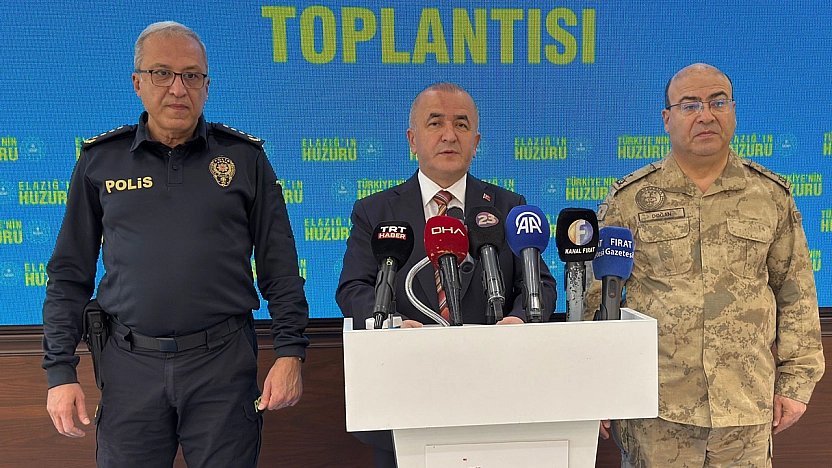 Elazığ asayiş ve bilgilendirme toplantısı yapıldı