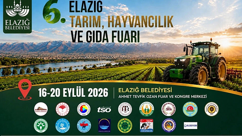 Elazığ Belediyesi 6. Tarım Fuarı başlıyor