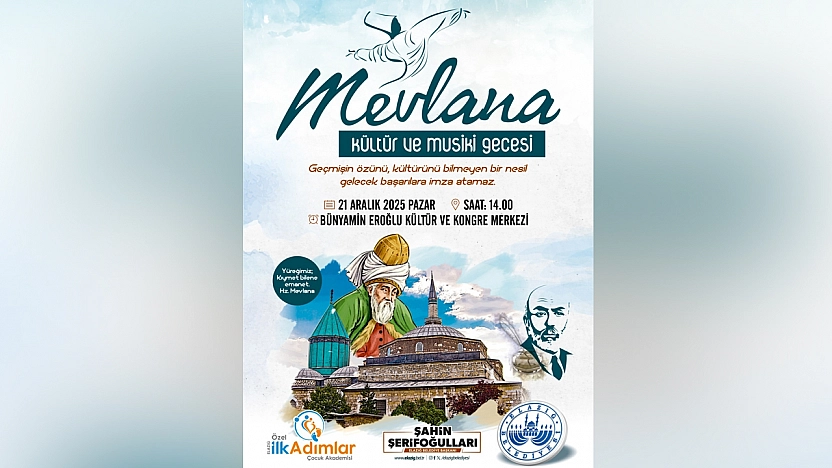 Elazığ Belediyesi, 'Mevlana Kültür ve Musiki Gecesi' düzenleyecek