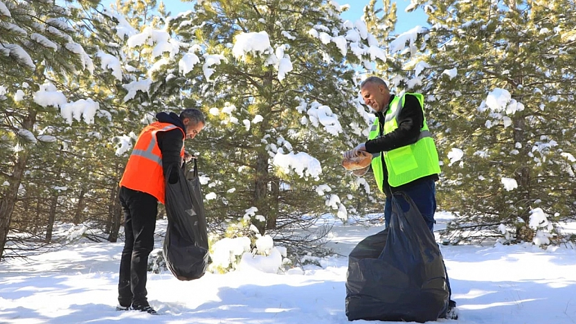 Elazığ Belediyesi'nden doğadaki canlara şefkat eli