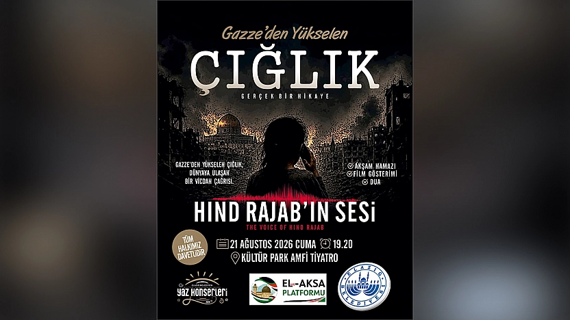 Elazığ Belediyesi'nden 'Hind Rajab'ın Sesi' adlı filmin gösterimi
