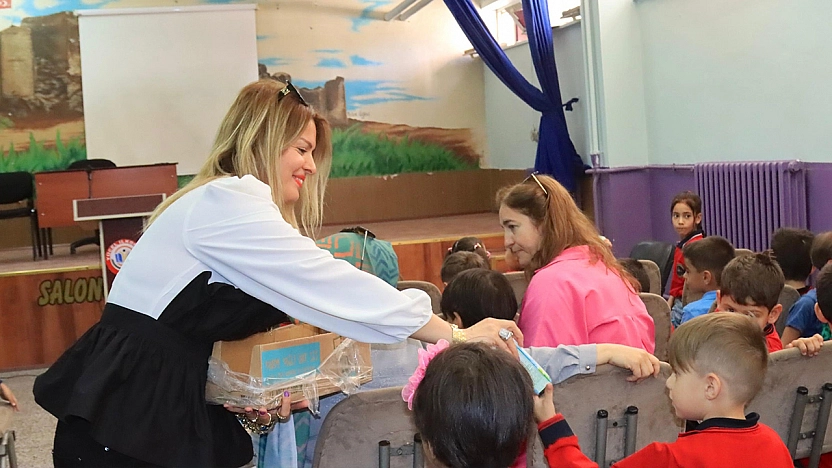 Elazığ Belediyesi'nden miniklere sağlıklı destek