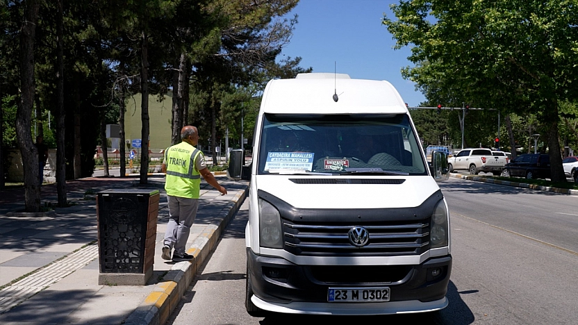 Elazığ Belediyesi'nden toplu taşımada klima denetimi