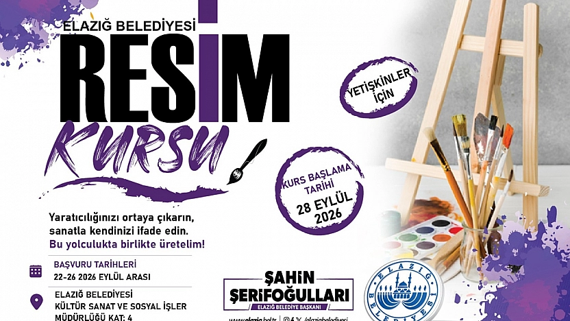Elazığ Belediyesi'nden ücretsiz ney ve resim kursu