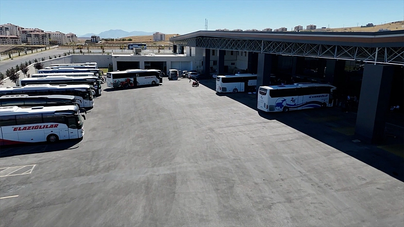 Elazığ Belediyesi Şehirler Arası Otobüs Terminali, yoğun ilgi görüyor