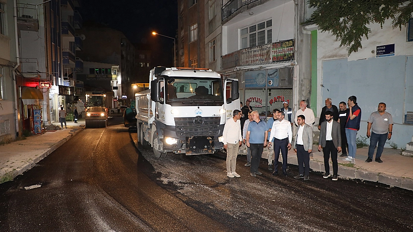Elazığ Belediyesinden hummalı asfalt mesaisi