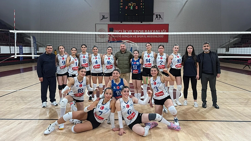 Elazığ Belediyespor, filede emin adımlarla ilerliyor