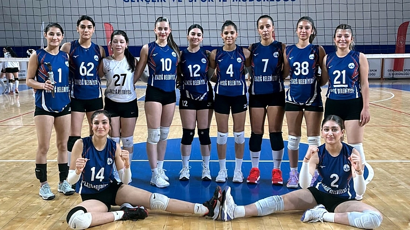 Elazığ Belediyespor Kadın Voleybol Takımı, galibiyete uzandı