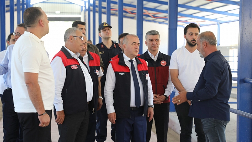 Elazığ Besi OSB'de tamamlanan yatırımlar yerinde incelendi