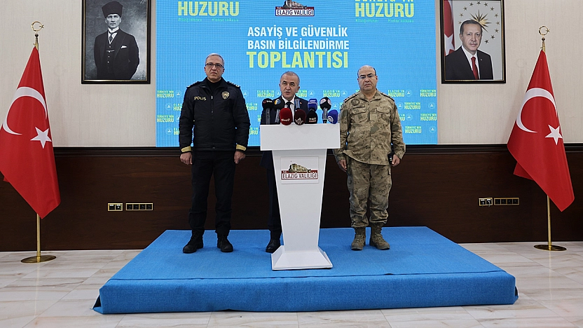 Elazığ'da 2025 güvenlik bilançosu: Suç oranları düştü, 41 milyon TL ceza uygulandı