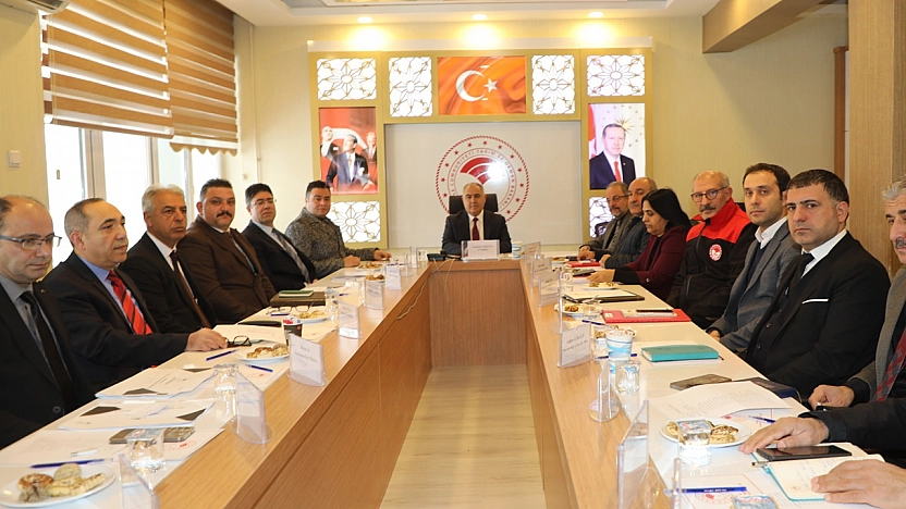 Elazığ'da 2025 yılı değerlendirme toplantısı yapıldı