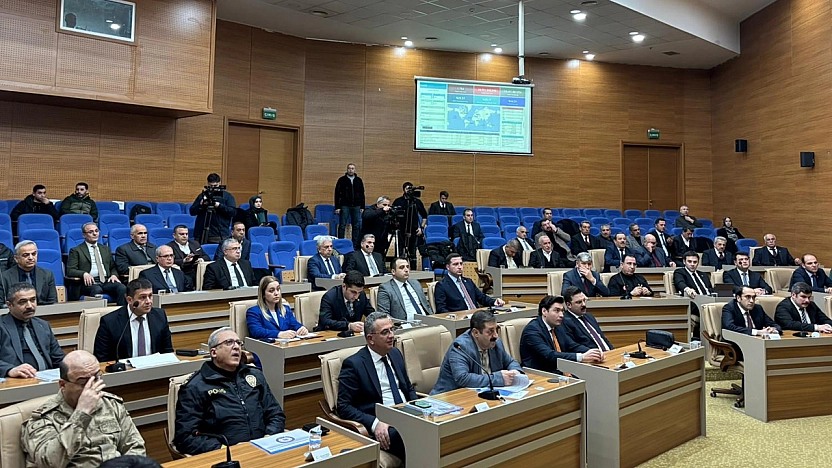 Elazığ'da 2025 yılı yatırımları ilk koordinasyon toplantısında değerlendirildi