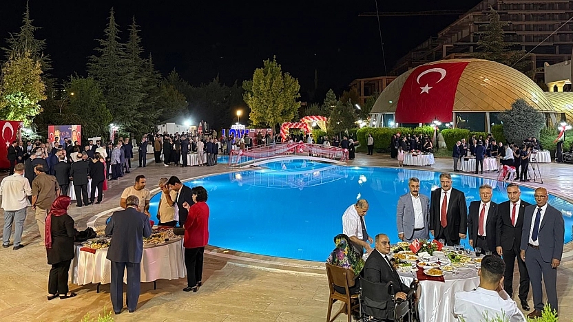 Elazığ'da 30 Ağustos resepsiyonu düzenlendi