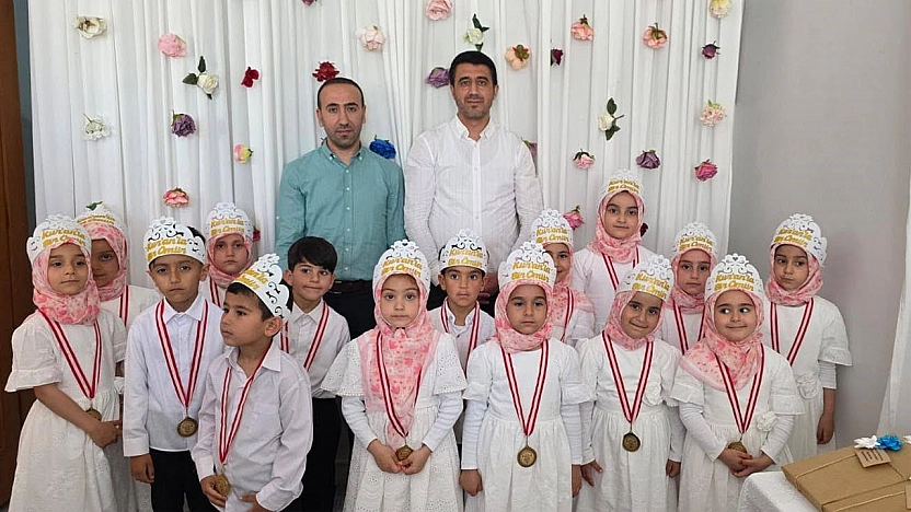 Elazığ'da 4-6 yaş, Kur'an Kursu eğitimi tamamlandı