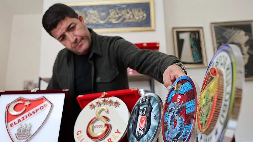 Elazığ'da 500'ü aşkın eseriyle Türkiye'nin sayılı filografi ustalarından biri oldu