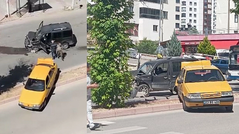Elazığ'da araçlar çarpıştı: 1 yaralı
