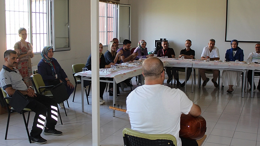 Elazığ'da Arındırma Merkezi danışanlarından duygu dolu etkinlik