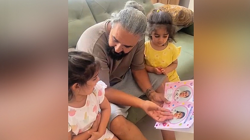 Elazığ'da babası isimlerini karıştırınca ikiz kızlarından tepki yağdı