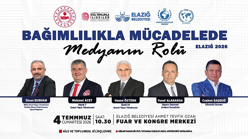 Elazığ'da bağımlılıkla mücadele paneli düzenlenecek