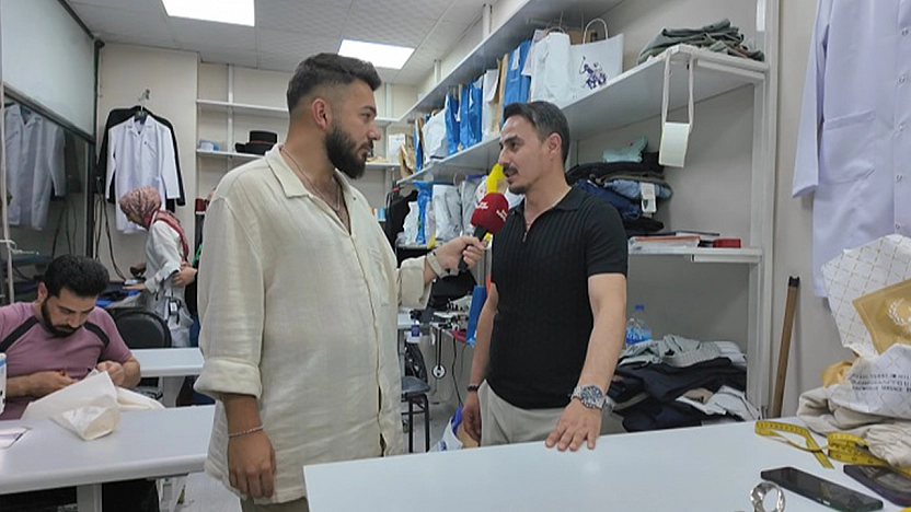 Elazığ'da Bayram Yoğunluğu Terzileri Hareketlendirdi