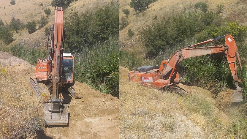Elazığ'da bir mezranın 40 yıllık su sorunu çözülüyor
