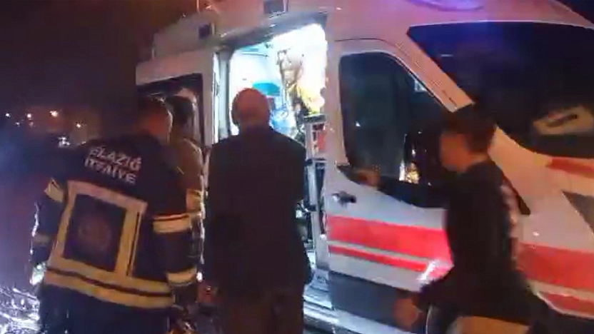 Elazığ'da bir vatandaş yanlışlıkla kendini y*ktı