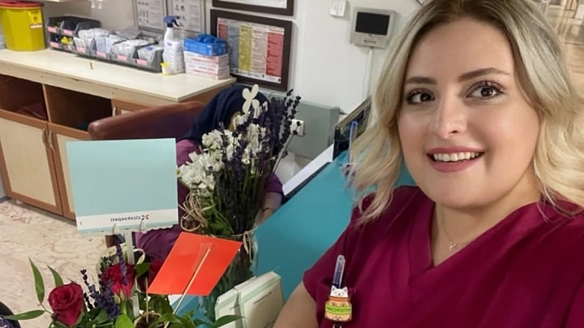 Elazığ'da çocukluk hayali için hemşireliği bıraktı