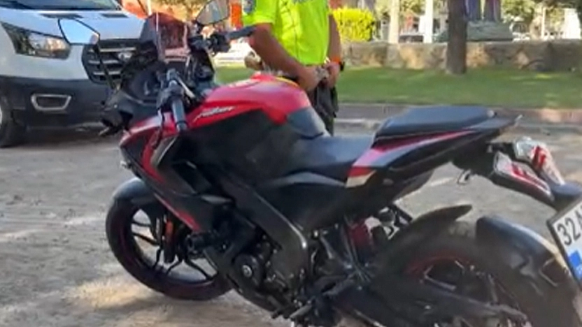 Elazığ'da denetimde yakalandı: Motosiklet 1 ay men, ceza 21 bin lira