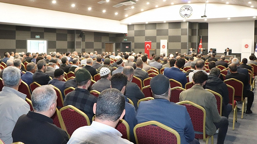 Elazığ'da din görevlileri Ekim Ayı Mutat Toplantısında buluştu